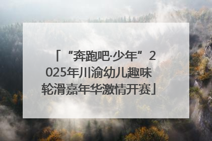 “奔跑吧·少年”2025年川渝幼儿趣味轮滑嘉年华激情开赛