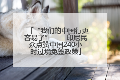 “我们的中国行更容易了”——印尼民众点赞中国240小时过境免签政策