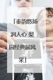 秦韵悠扬润人心 梨园经典展风采