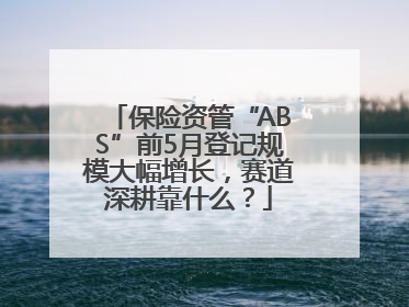 保险资管“ABS”前5月登记规模大幅增长，赛道深耕靠什么？