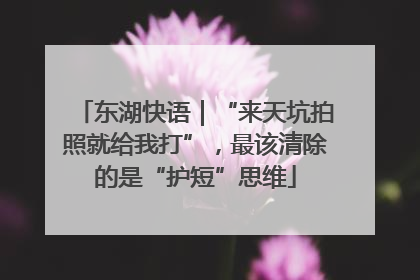 东湖快语｜“来天坑拍照就给我打”，最该清除的是“护短”思维