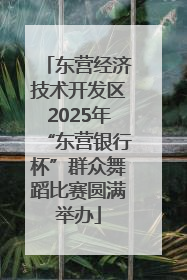 东营经济技术开发区2025年“东营银行杯”群众舞蹈比赛圆满举办