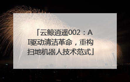 云鲸逍遥002：AI驱动清洁革命，重构扫地机器人技术范式