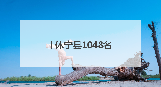 休宁县1048名考生奔赴考场 多部门暖心护航高考
