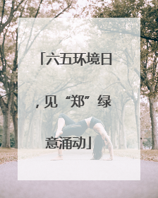 六五环境日，见“郑”绿意涌动