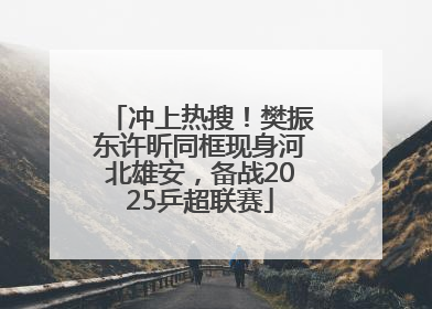 冲上热搜！樊振东许昕同框现身河北雄安，备战2025乒超联赛