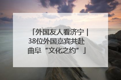 外国友人看济宁｜38位外国嘉宾共赴曲阜“文化之约”