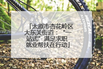 太原市杏花岭区大东关街道：“一站式”满足求职 就业帮扶在行动