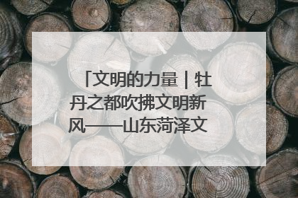 文明的力量｜牡丹之都吹拂文明新风——山东菏泽文明创建一线见闻