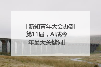 新知青年大会办到第11届，AI成今年最大关键词