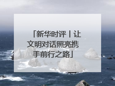 新华时评丨让文明对话照亮携手前行之路