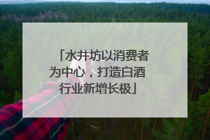 水井坊以消费者为中心，打造白酒行业新增长极