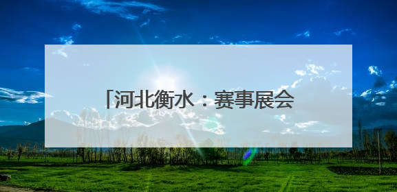 河北衡水：赛事展会搭台赋能低空经济