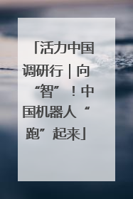活力中国调研行｜向“智”！中国机器人“跑”起来