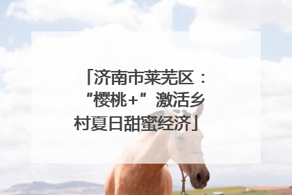 济南市莱芜区：“樱桃+”激活乡村夏日甜蜜经济