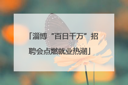 淄博“百日千万”招聘会点燃就业热潮
