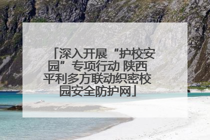 深入开展“护校安园”专项行动 陕西平利多方联动织密校园安全防护网