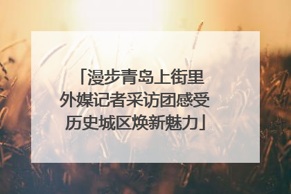 漫步青岛上街里 外媒记者采访团感受历史城区焕新魅力