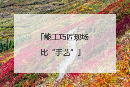 能工巧匠现场比“手艺”