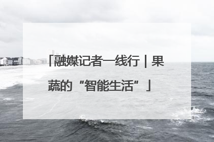 融媒记者一线行｜果蔬的“智能生活”