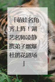 萌娃名角齐上阵！湖艺名师凌静携弟子燃爆杜鹃花剧场