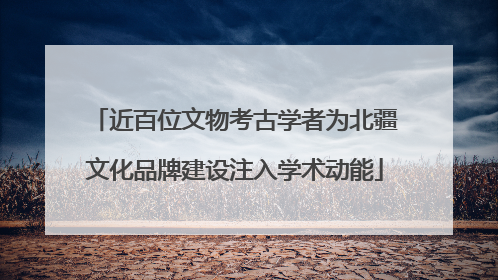 近百位文物考古学者为北疆文化品牌建设注入学术动能