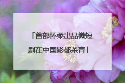 首部怀柔出品微短剧在中国影都杀青