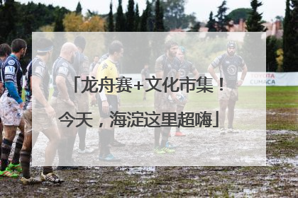 龙舟赛+文化市集！今天，海淀这里超嗨
