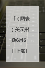 （图表）美元指数6月6日上涨