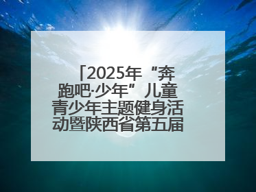 2025年“奔跑吧·少年”儿童青少年主题健身活动暨陕西省第五届少儿体育嘉年华活动启动