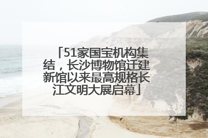 51家国宝机构集结，长沙博物馆迁建新馆以来最高规格长江文明大展启幕