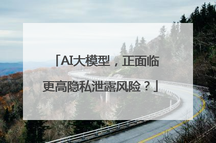 AI大模型，正面临更高隐私泄露风险？