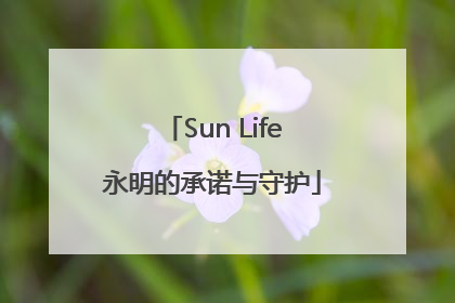 Sun Life永明的承诺与守护